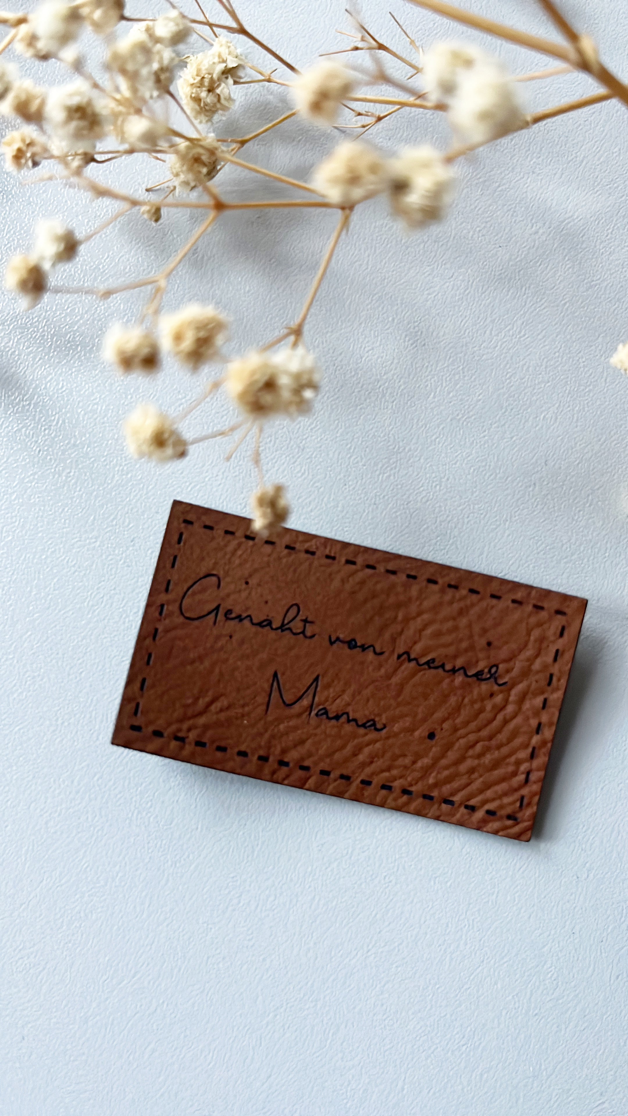 Genäht von meiner Mama Label